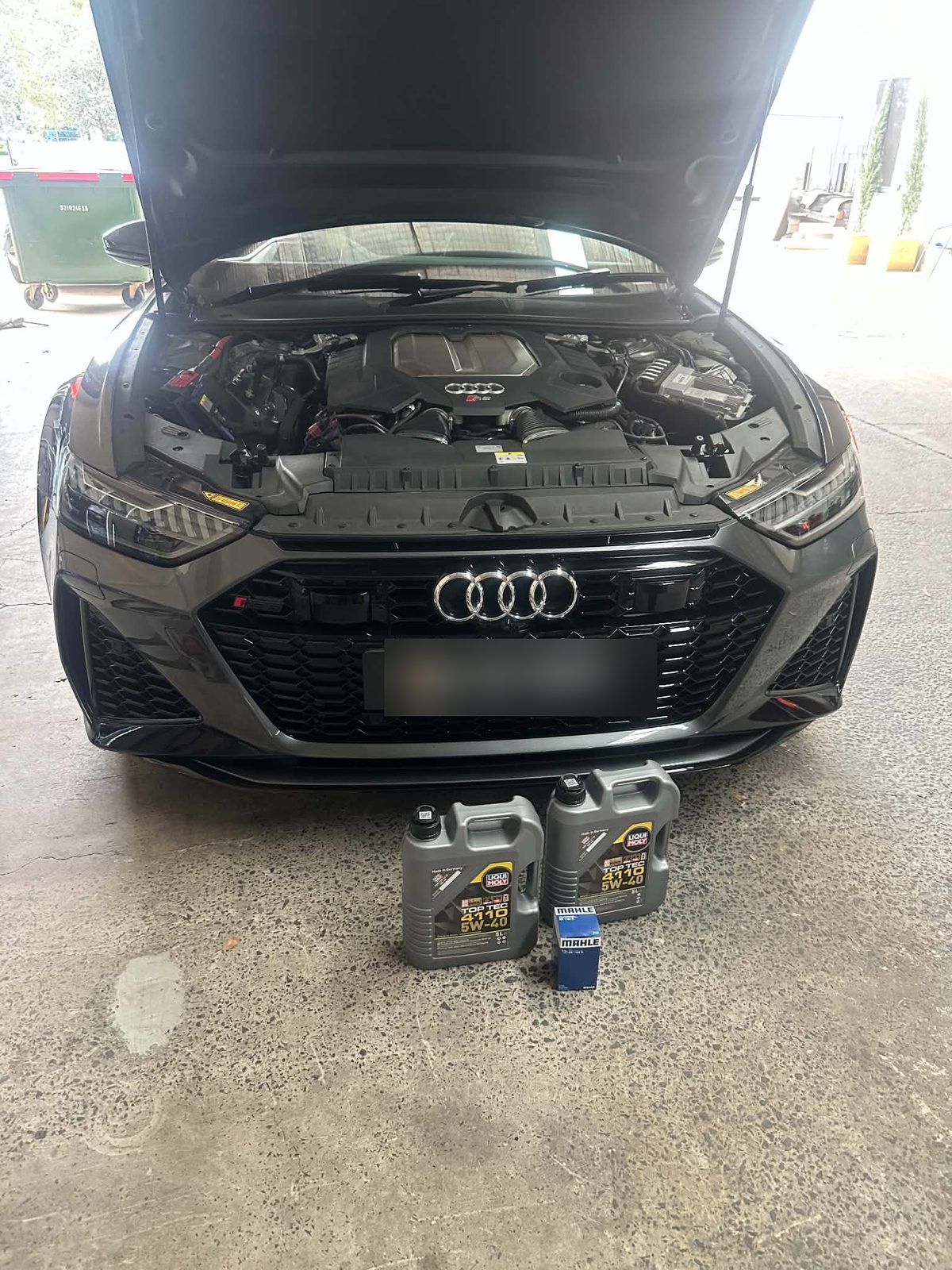 Service on a 2022 Audi RS6 Avant in Mascot