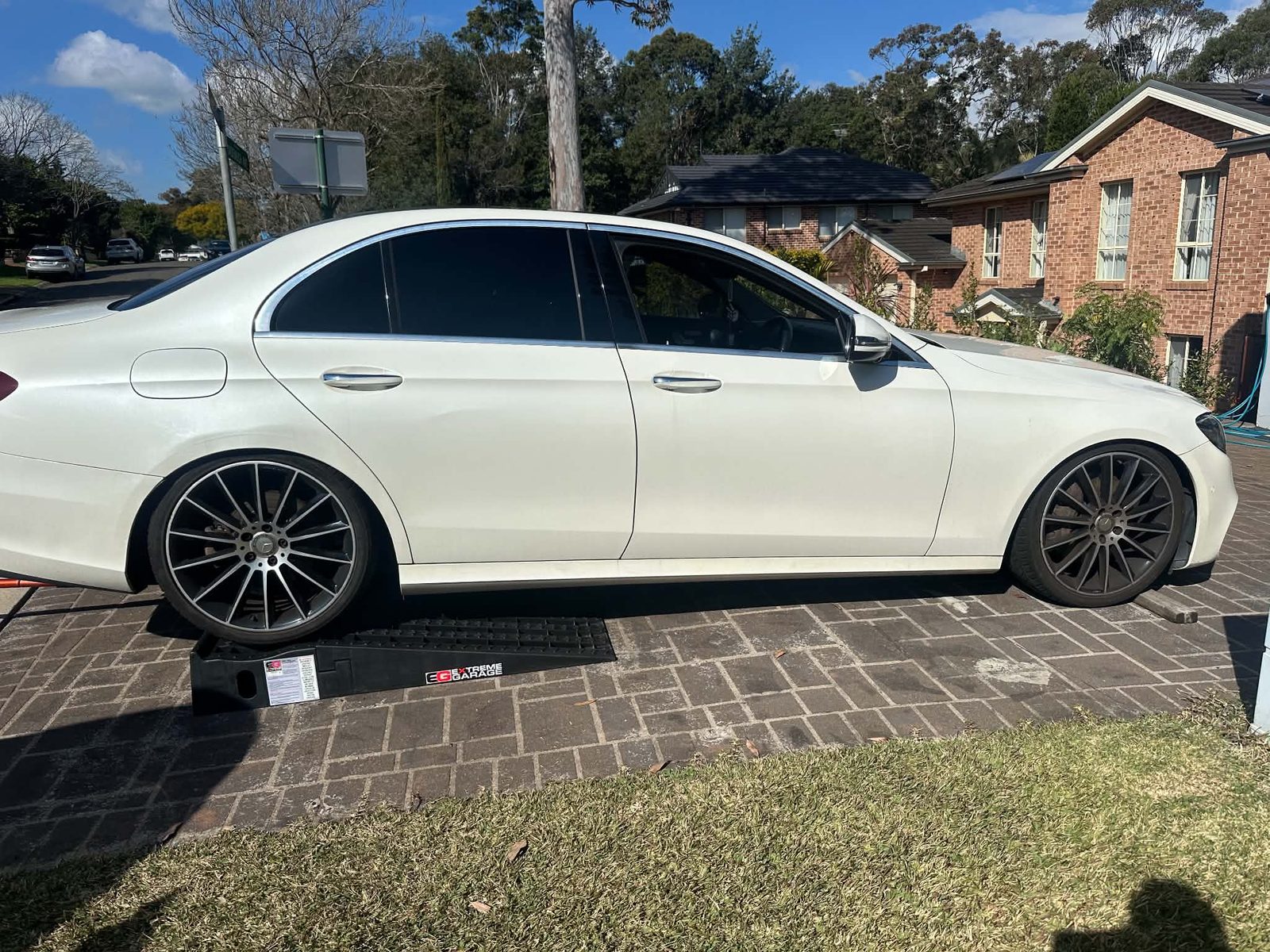 Is your Mercedes riding lower than usual? Rear air springs on an E-Class